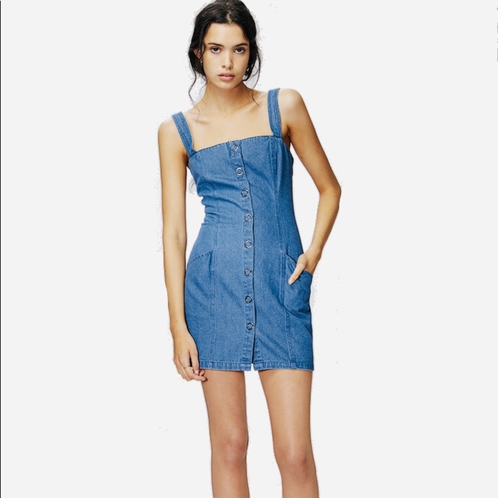 Fifth Label Denim Mini ‘Vagbond’ Dress- NWTS!